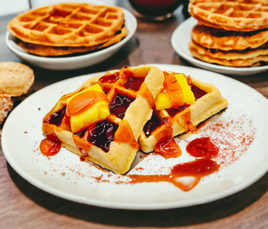 Pumpkin Waffles