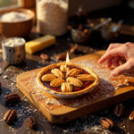 Pecan pie scented candle