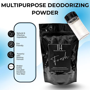 "Fresh" Carpet & Upholstery Deodorizing Powder