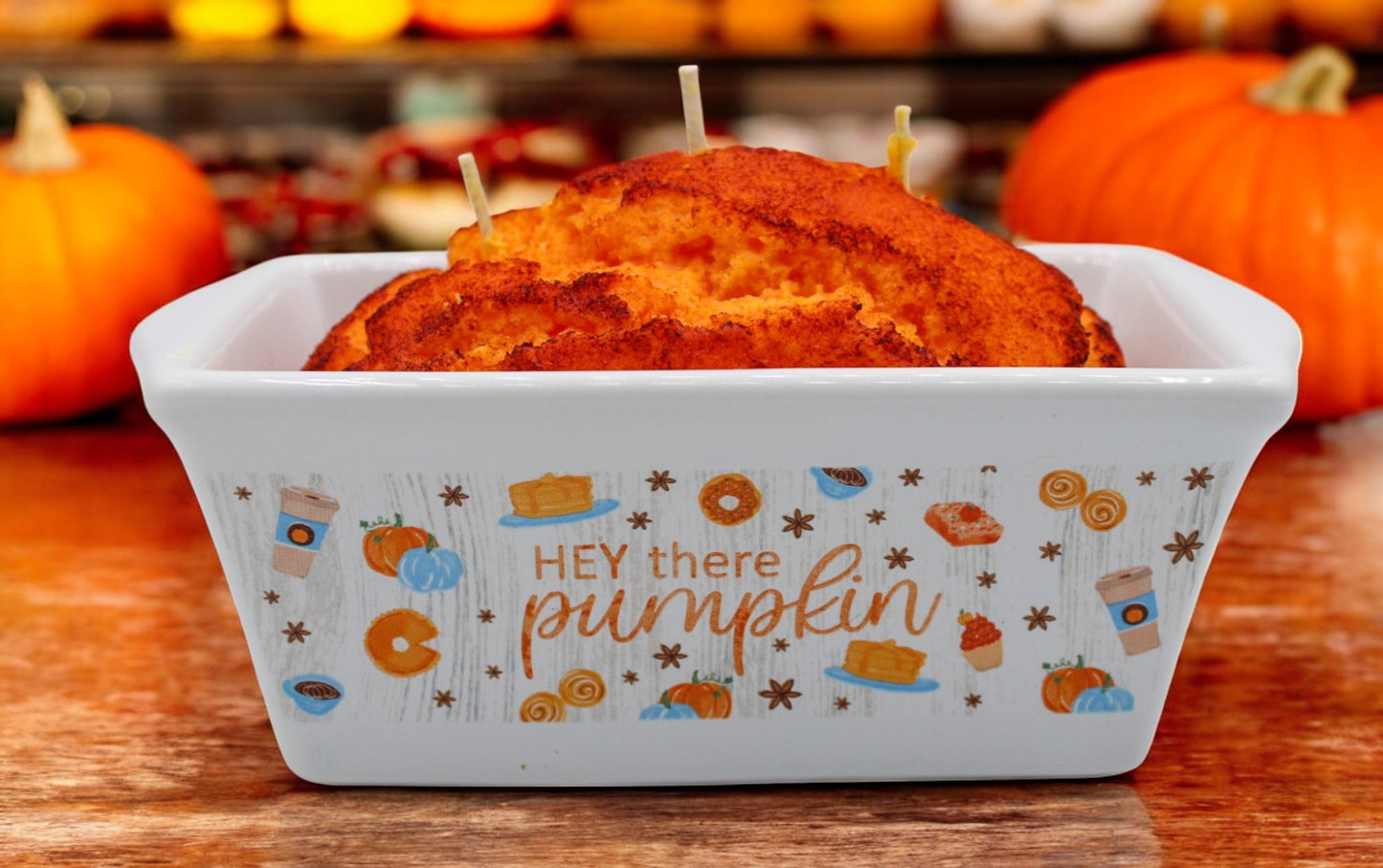 Pumpkin Bread 3 Wick Candle