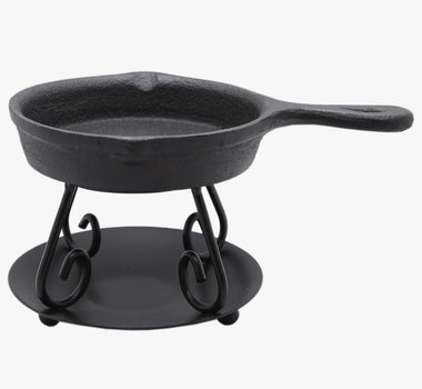 Cast Iron Skillet Tea Light Warmer
