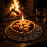 Pecan pie scented candle