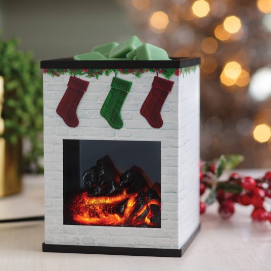 Holiday Fireplace Illumination Fragrance Warmer