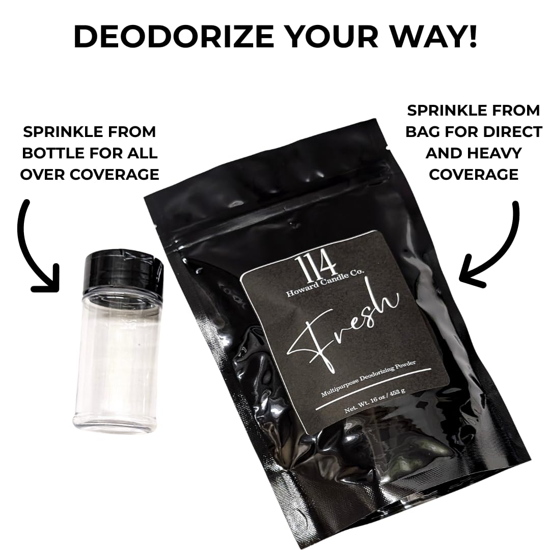 "Fresh" Carpet & Upholstery Deodorizing Powder