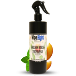 Wipe Right Fresh Mess Express multi-purpose cleaner bottle with a spray nozzle on a white background