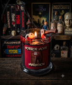 Horror Movie Marathon Candle