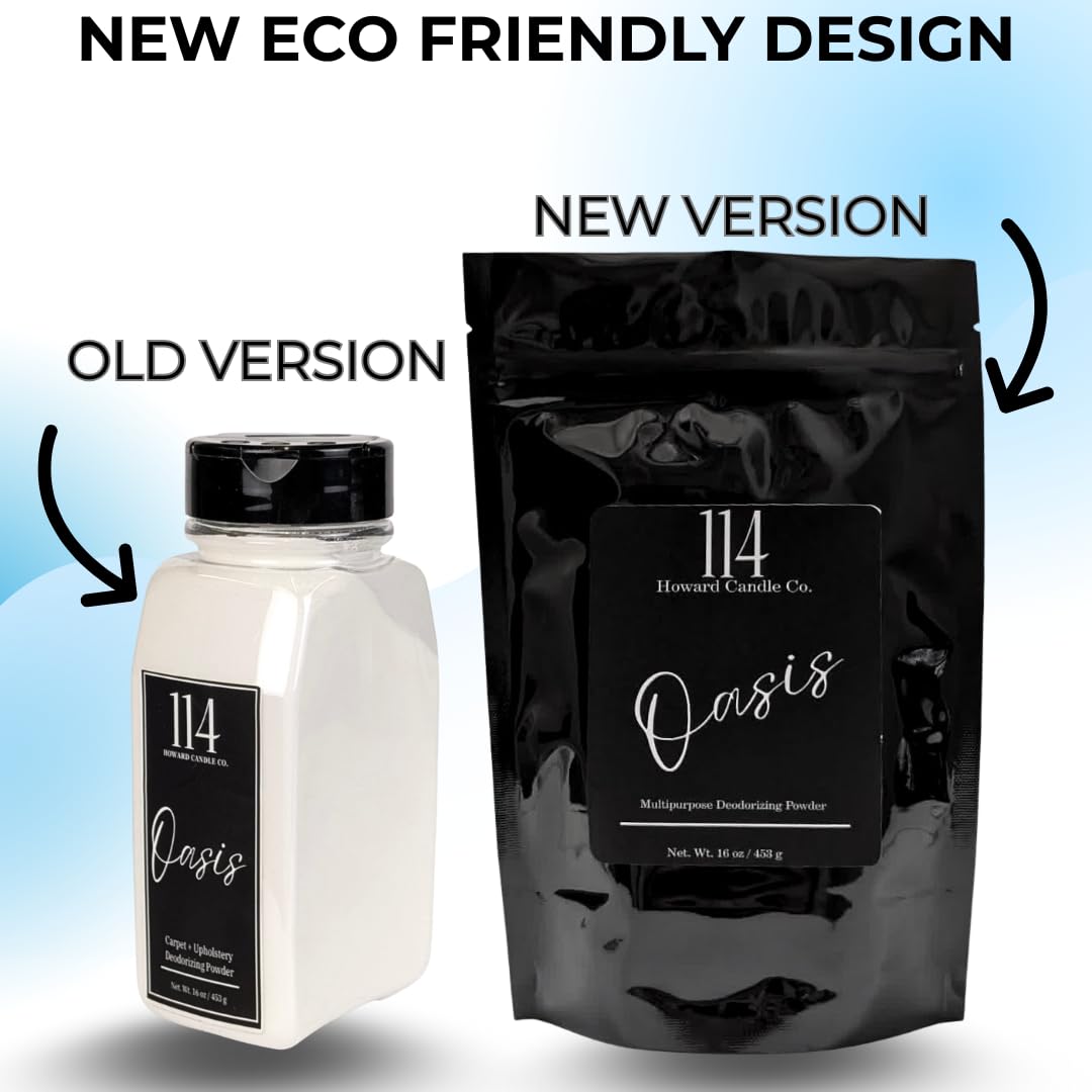 "Oasis" Carpet & Upholstery Deodorizing Powder