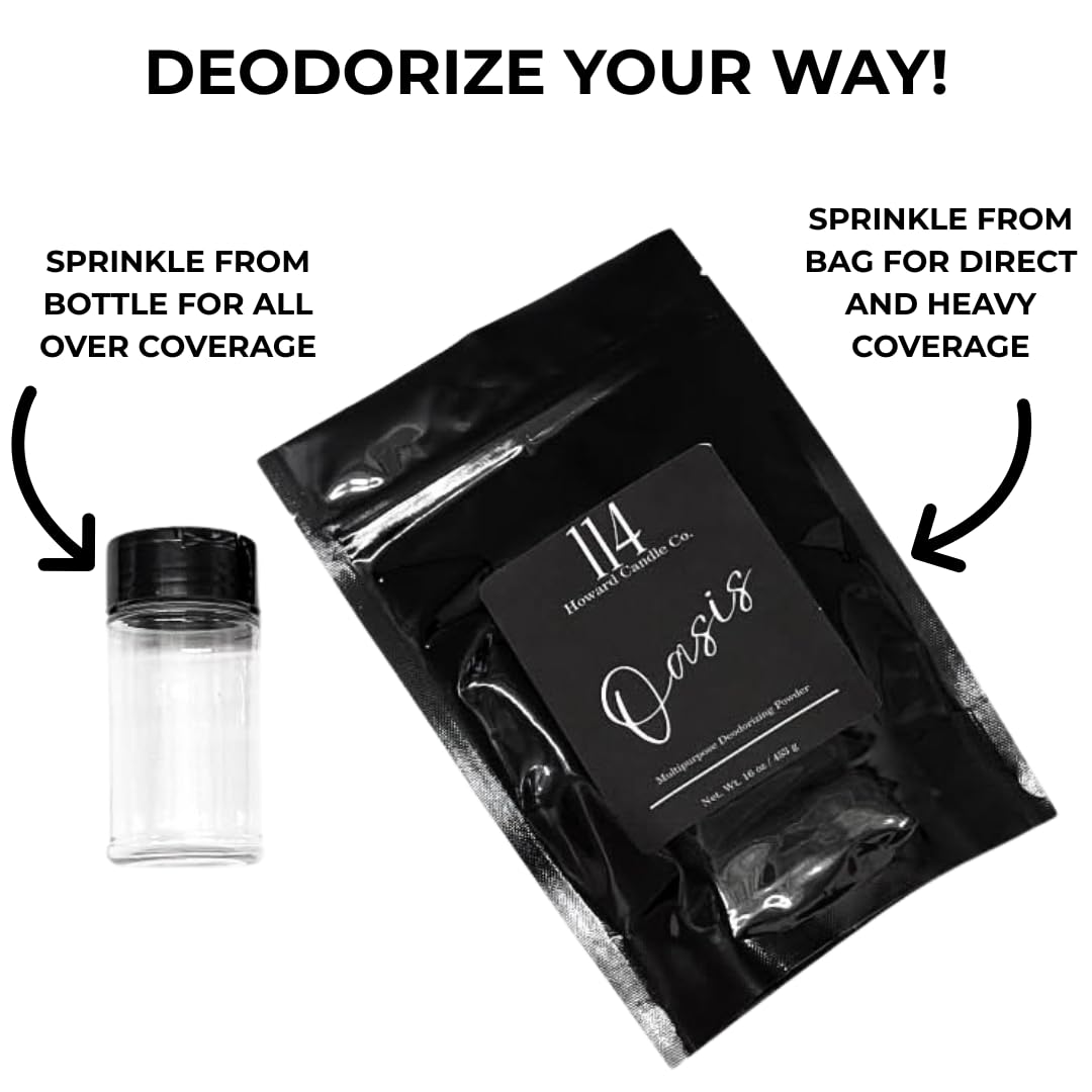 "Oasis" Carpet & Upholstery Deodorizing Powder