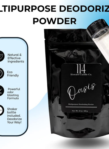 "Oasis" Carpet & Upholstery Deodorizing Powder