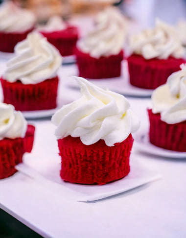 Red Velvet -6 Piece Mini Cupcake Wax Melts