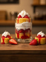 Strawberry Shortcake Dessert Candle