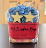 Let freedom ring candle