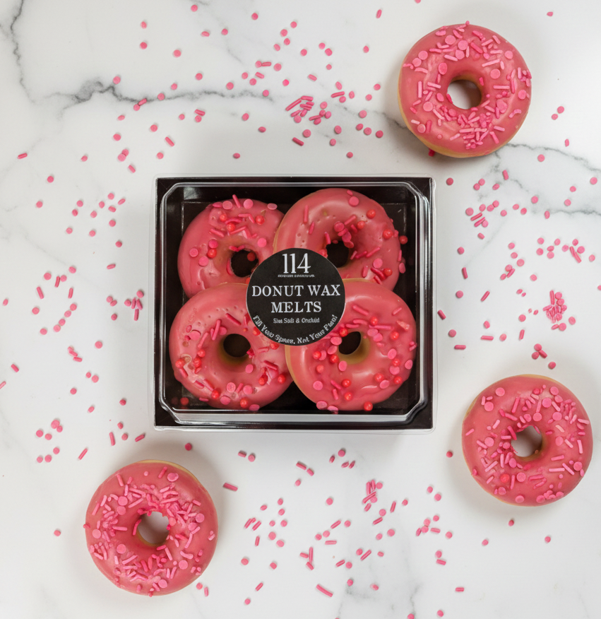 Sea Salt & Orchid Donut Wax Melts