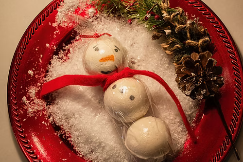 Snowman Bath Bomb Set
