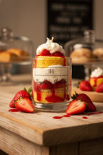 Strawberry Shortcake Dessert Candle