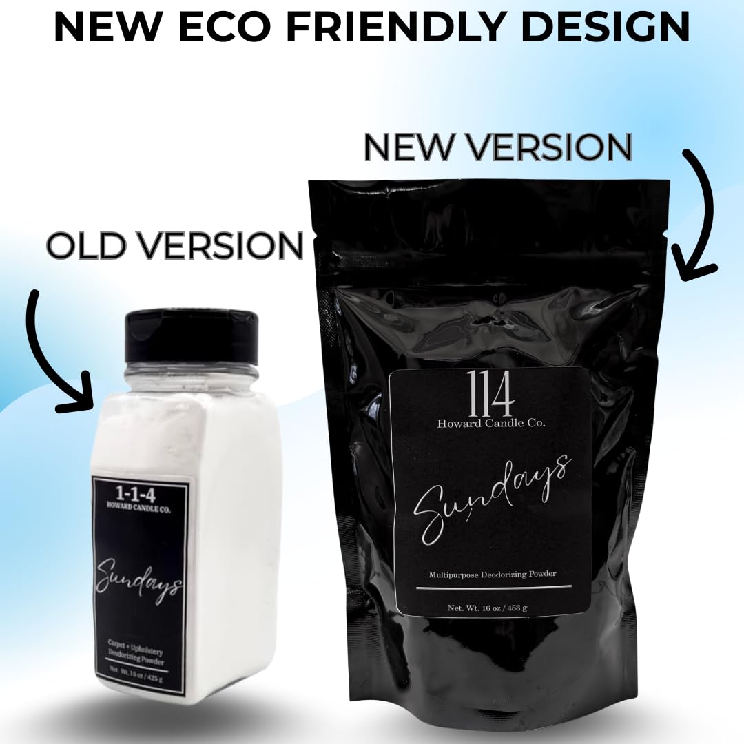 "Sundays" Carpet & Upholstery Deodorizing Powder