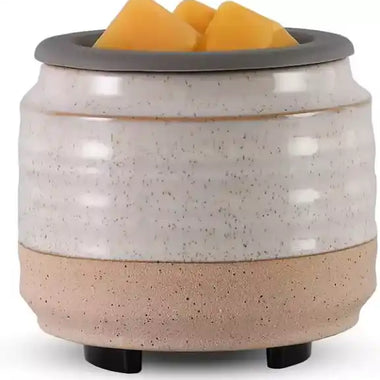 White & Beige Wax Warmer